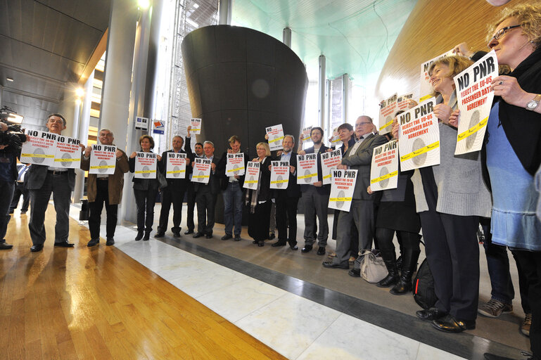 Foto 11: Demonstration against the PNR agreement