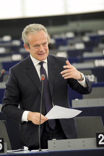 Fotogrāfija 12: Plenary Session in Strasbourg - Week 16 - 2012