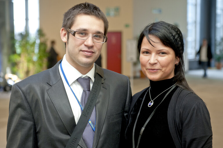 Valokuva 14: Interview with members of the EU - Ukraine Parliamentary club.