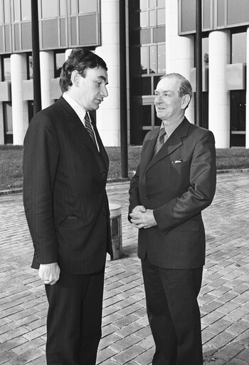 MEP The Lord O'HAGAN receives guests at the European Parliament in Strasboug