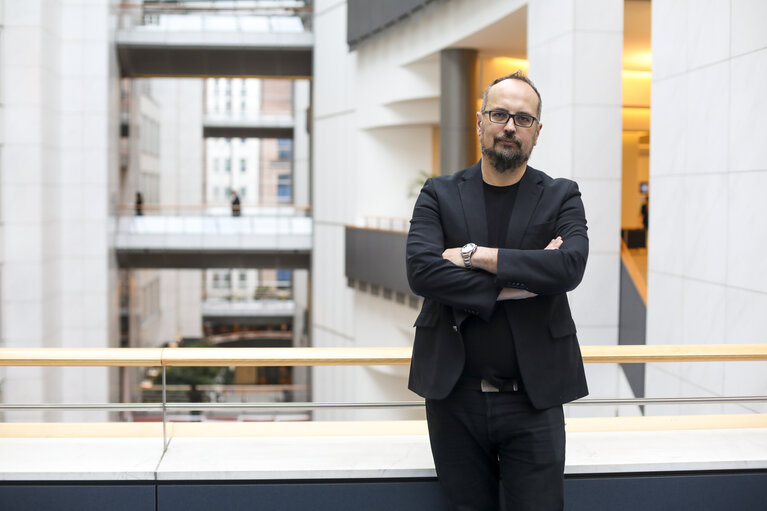 Foto 6: Michel REIMON MEP in the EP in Brussels