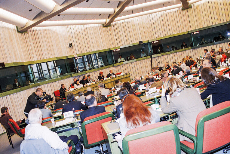 Photo 2 : Commission statement on spring economic forecasts and employment guidelines