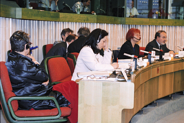 Photo 6 : Commission statement on spring economic forecasts and employment guidelines