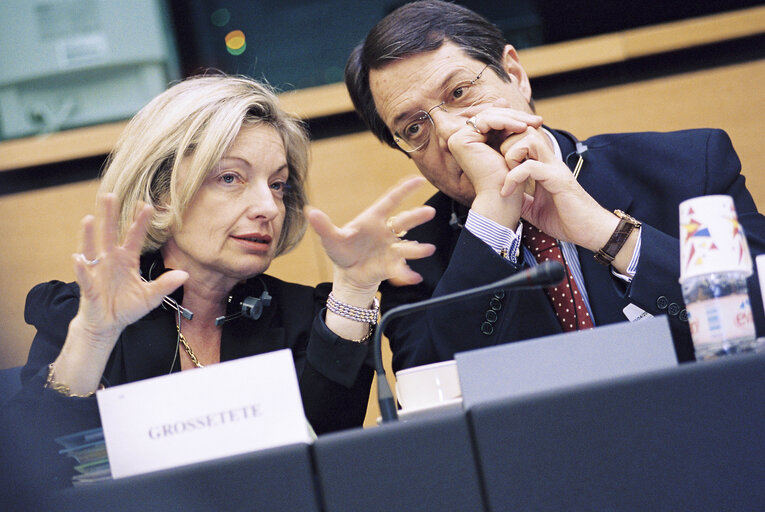 Foto 2: EPP meeting at the European Parliament in Strasbourg.