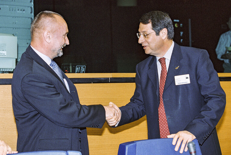 Foto 3: EPP meeting at the European Parliament in Strasbourg.