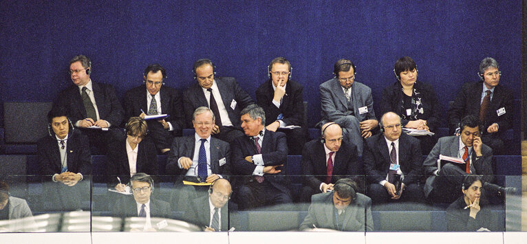 Φωτογραφία 16: Plenary session at the European Parliament in Strasbourg