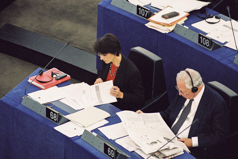 Φωτογραφία 15: Plenary session at the European Parliament in Strasbourg