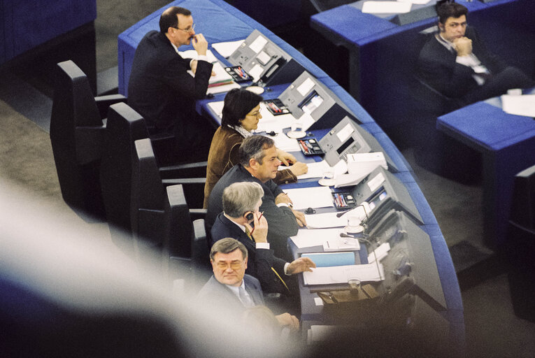 Φωτογραφία 12: Plenary session at the European Parliament in Strasbourg