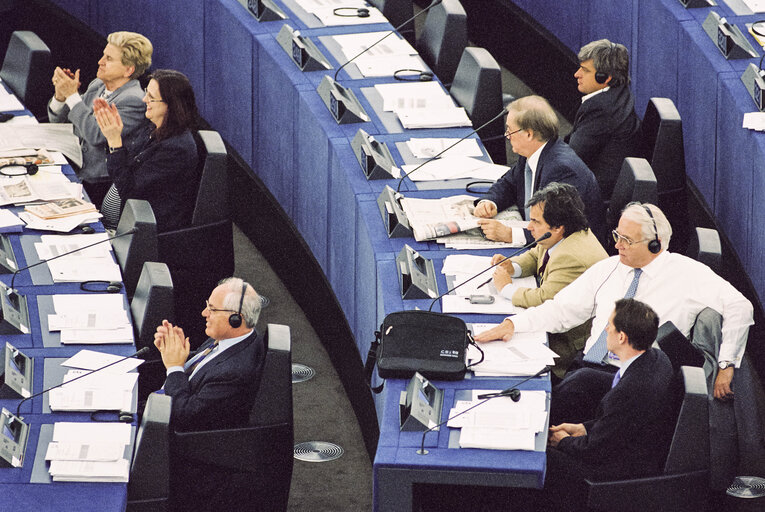 Φωτογραφία 13: Plenary session at the European Parliament in Strasbourg