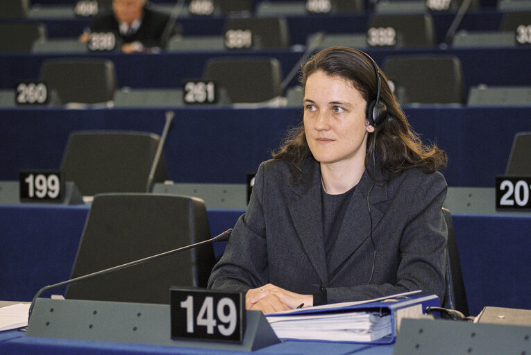 Φωτογραφία 5: Plenary session at the European Parliament in Strasbourg