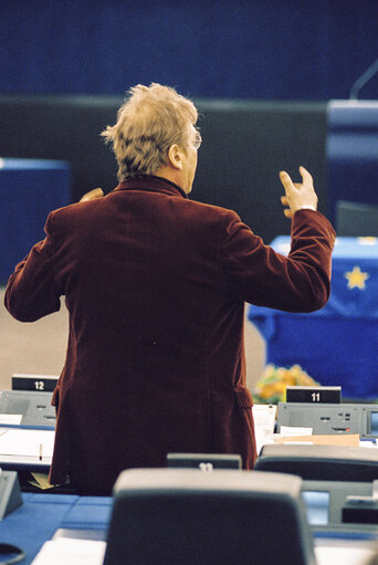 Φωτογραφία 8: Plenary session at the European Parliament in Strasbourg