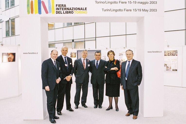 Fotogrāfija 6: Launch of an exhibition Fiera Internazionale del Libro Torino