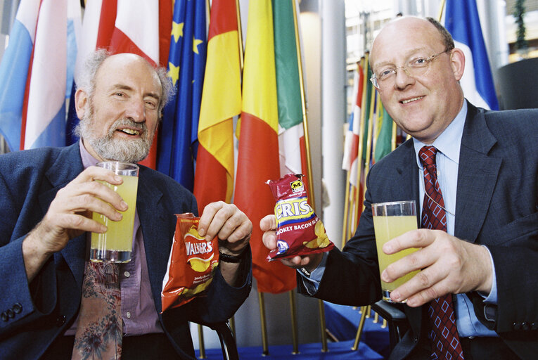 Photo 3: British MEPs action against unhelathy food