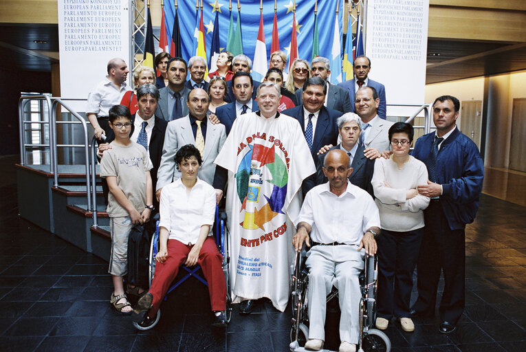 Fotografie 12: EP President is awarded the Tovaglia della solidarieta