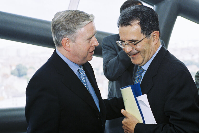 Foto 6: Interinstitutional Summit - EP President and EC President meet with Greek Prime Minister