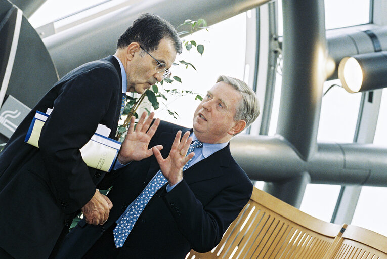 Foto 2: Interinstitutional Summit - EP President and EC President meet with Greek Prime Minister