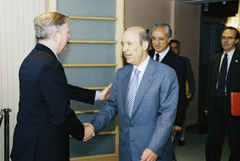 Nuotrauka 1: Interinstitutional Summit - EP President and EC President meet with Greek Prime Minister