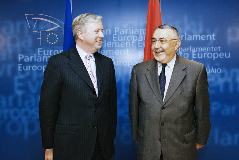 Fotografija 4: EP President meets with Abdelwahad RADI, Speaker of the Parliament of Morocco