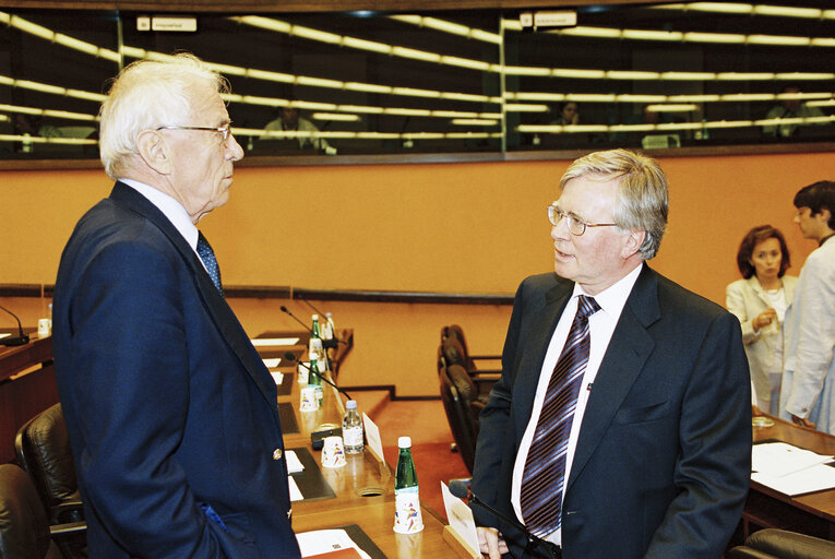 Fotografia 14: AFET Committee - Discussion with President of the International Criminal Court