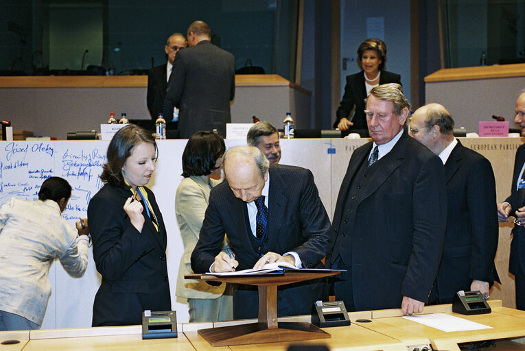 Foto 13: European Convention on the Future of Europe - Plenary session