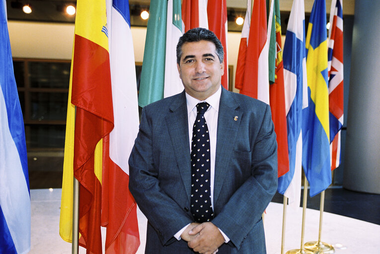 Portrait of MEP Juan Manuel FERRANDEZ LEZAUN in Strasbourg