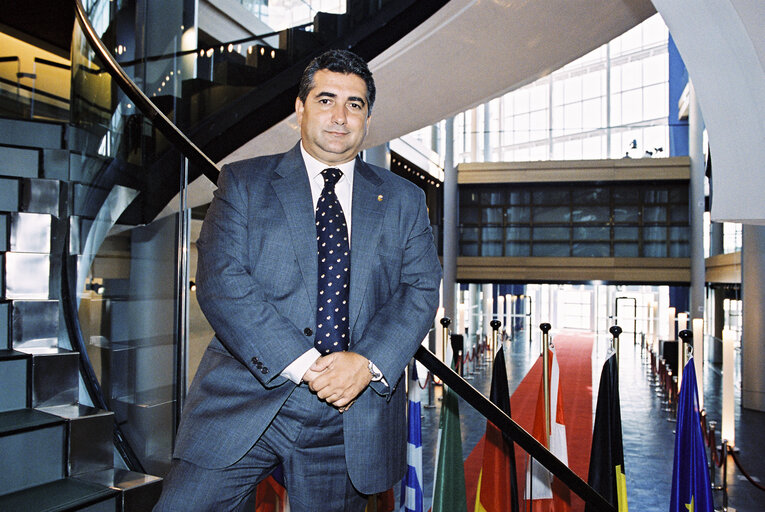 Fotagrafa 18: Portrait of MEP Juan Manuel FERRANDEZ LEZAUN in Strasbourg