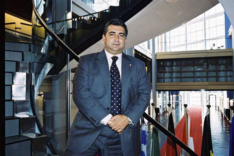 Foto 21: Portrait of MEP Juan Manuel FERRANDEZ LEZAUN in Strasbourg