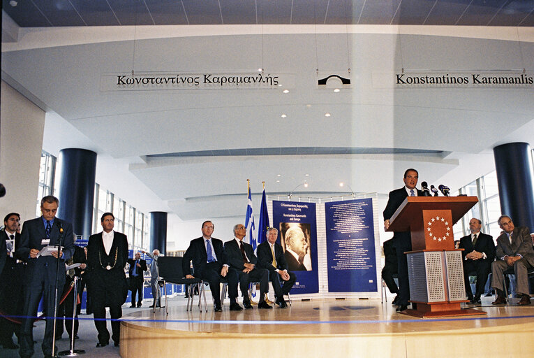 Fotagrafa 12: Official inauguration of the Konstantinos Karamanlis passerelle between the PHS and ASP buildings