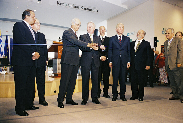 Fotagrafa 6: Official inauguration of the Konstantinos Karamanlis passerelle between the PHS and ASP buildings