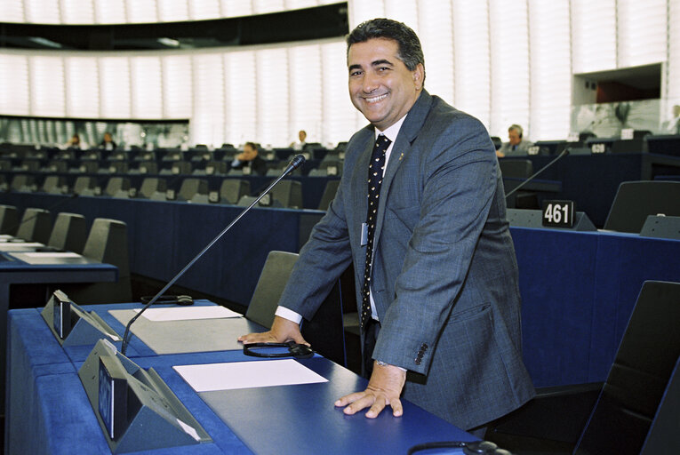 Portrait of MEP Juan Manuel FERRANDEZ LEZAUN in Strasbourg