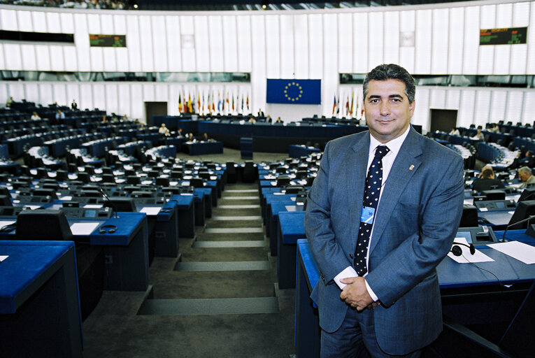 Portrait of MEP Juan Manuel FERRANDEZ LEZAUN in Strasbourg