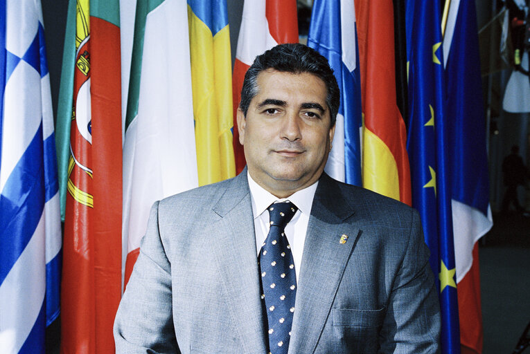 Fotagrafa 9: Portrait of MEP Juan Manuel FERRANDEZ LEZAUN in Strasbourg