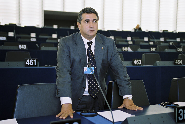 Portrait of MEP Juan Manuel FERRANDEZ LEZAUN in Strasbourg