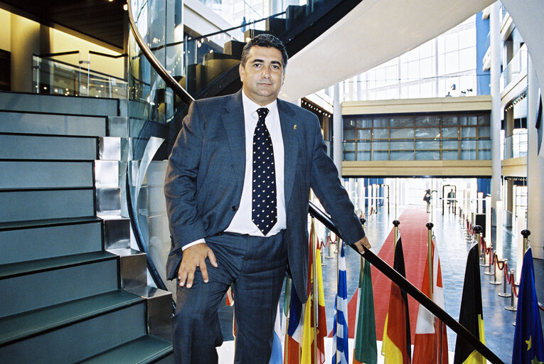 Fotagrafa 8: Portrait of MEP Juan Manuel FERRANDEZ LEZAUN in Strasbourg