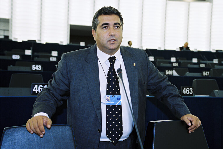 Foto 2: Portrait of MEP Juan Manuel FERRANDEZ LEZAUN in Strasbourg