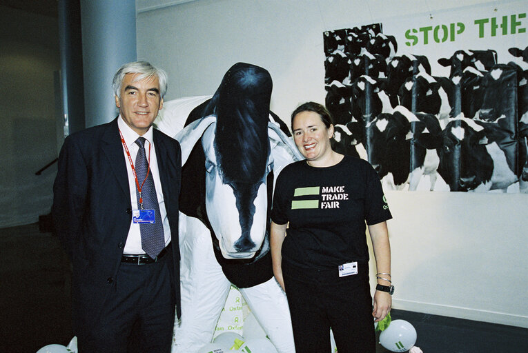 Photo 5: Oxfam action for fair trade