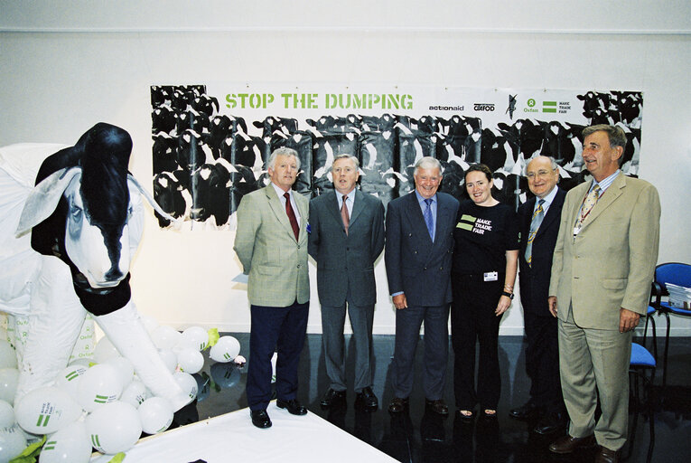 Photo 16: Oxfam action for fair trade