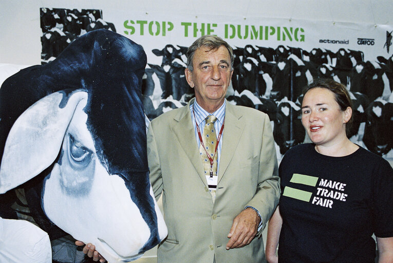 Photo 4: Oxfam action for fair trade