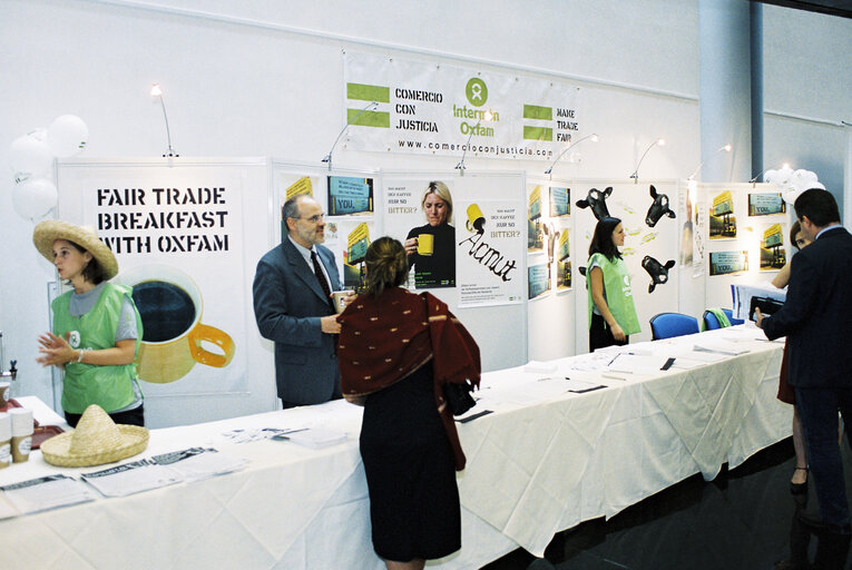 Photo 15: Oxfam action for fair trade