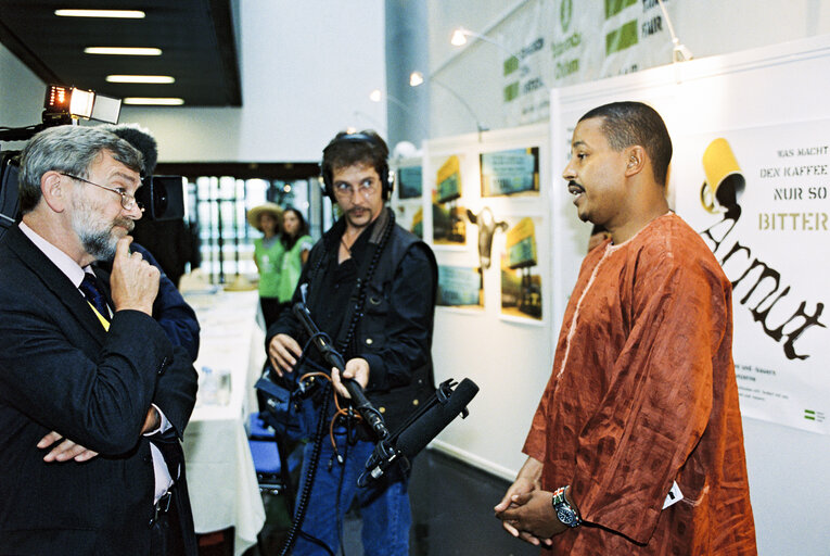 Photo 13: Oxfam action for fair trade