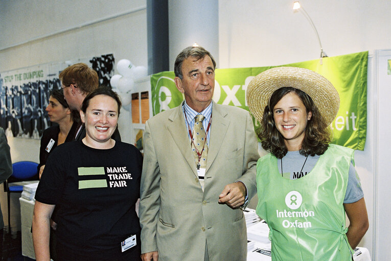 Photo 11: Oxfam action for fair trade