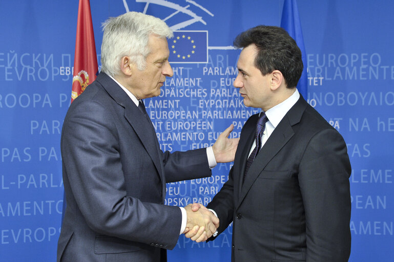 Fotografi 12: EP President receives Deputy Prime Minister of Serbia