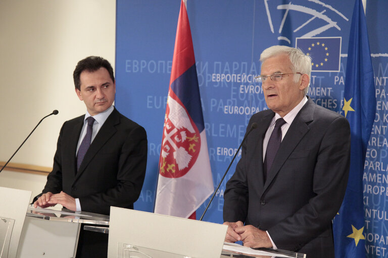 Fotografi 4: EP President receives Deputy Prime Minister of Serbia