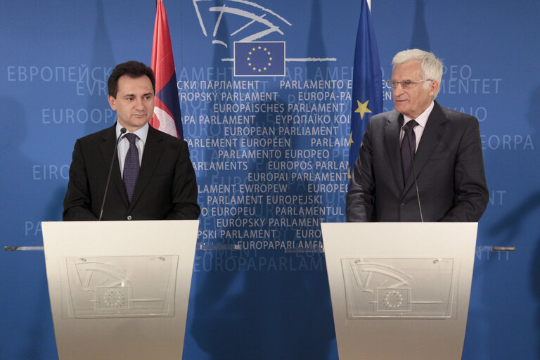 Fotografi 7: EP President receives Deputy Prime Minister of Serbia