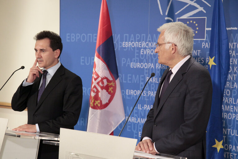 Fotografi 5: EP President receives Deputy Prime Minister of Serbia