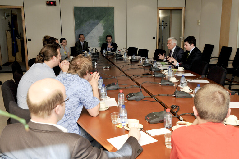 Zdjęcie 4: EP President meets with  journalists from Silesia