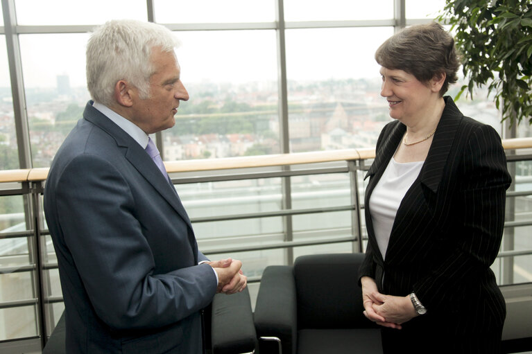 Fotografi 4: Meeting between the EP President and the Administrator of the UN Development Program UNDP.