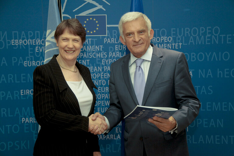 Foto 2: Meeting between the EP President and the Administrator of the UN Development Program UNDP.