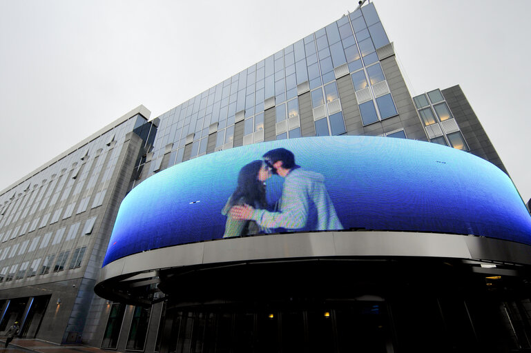 New Visitors Entrance EP Brussels