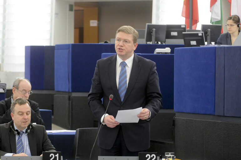 Fotografija 11: Joint debate - EC-Serbia Stabilisation and Association Agreement - Report by Jelko KACIN (ALDE, SI) - Council and Commission statements